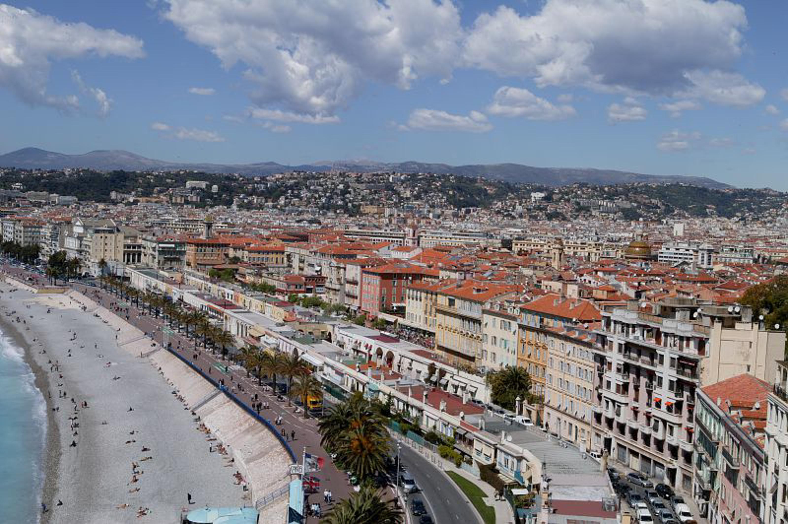 Hôtel La Pérouse Nice Baie des Anges Esterno foto