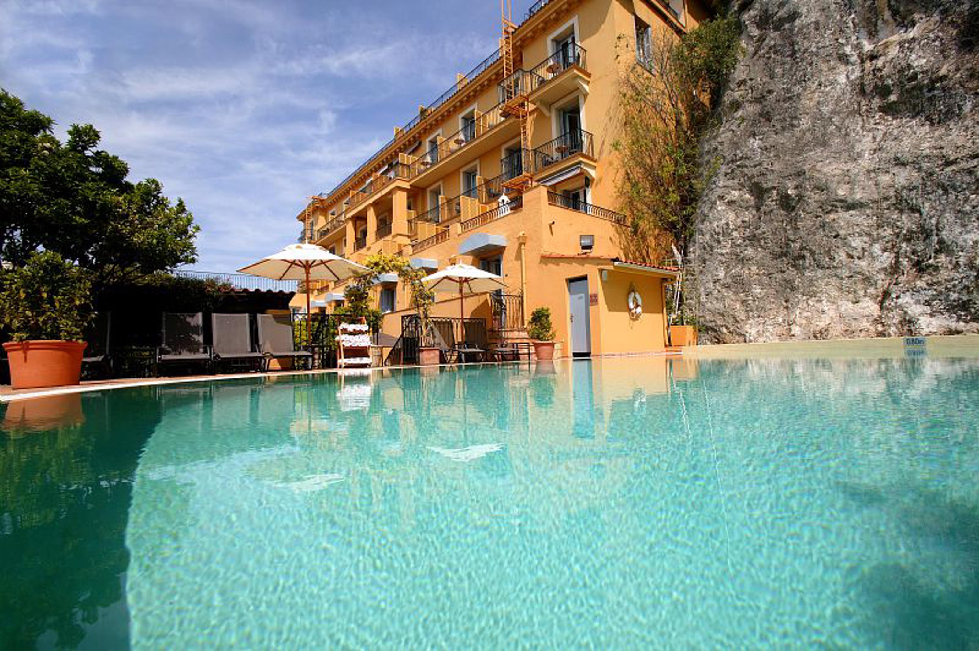 Hôtel La Pérouse Nice Baie des Anges Esterno foto